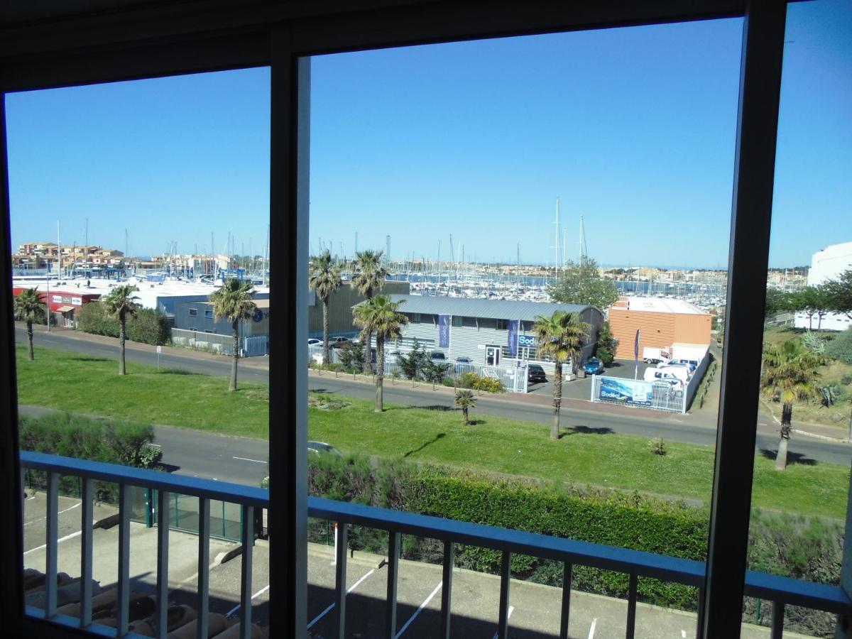 Апартаменты Cap D'Agde 300M Plage Du Mole,Vue Port,Parking,Lave Linge,Piscine Экстерьер фото