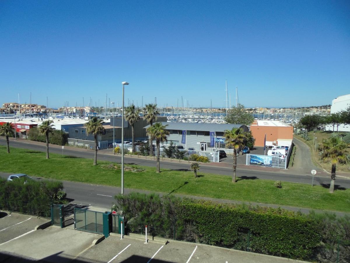 Апартаменты Cap D'Agde 300M Plage Du Mole,Vue Port,Parking,Lave Linge,Piscine Экстерьер фото