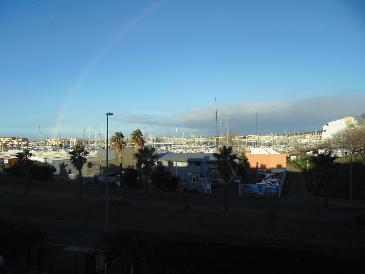 Апартаменты Cap D'Agde 300M Plage Du Mole,Vue Port,Parking,Lave Linge,Piscine Экстерьер фото
