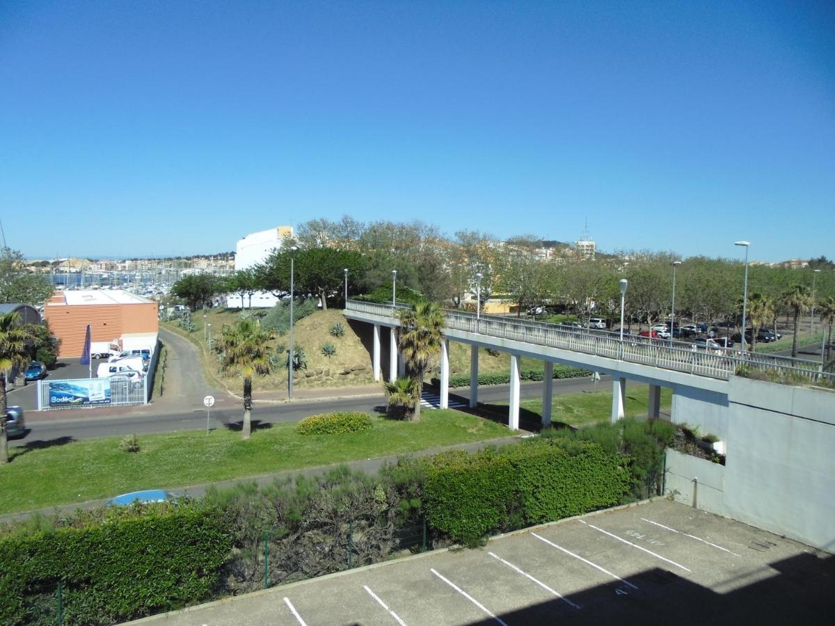 Апартаменты Cap D'Agde 300M Plage Du Mole,Vue Port,Parking,Lave Linge,Piscine Экстерьер фото