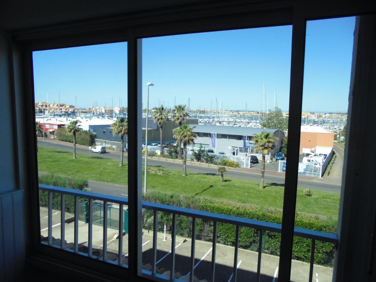 Апартаменты Cap D'Agde 300M Plage Du Mole,Vue Port,Parking,Lave Linge,Piscine Экстерьер фото